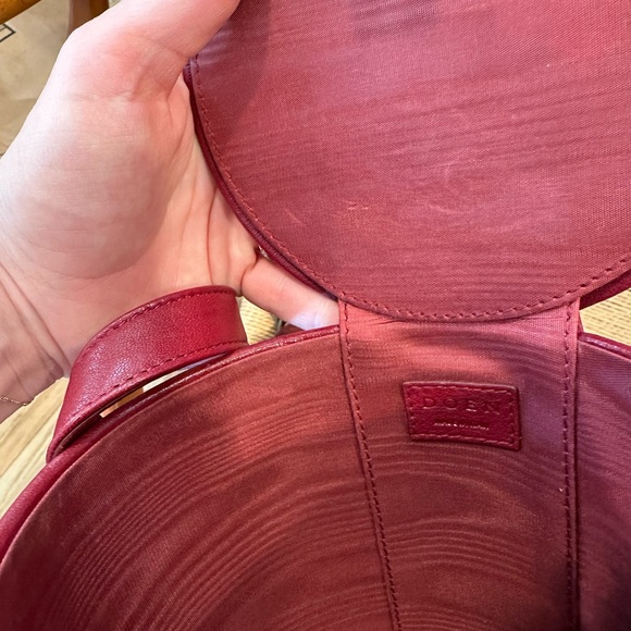Doen Sylvie bag in maroon - Picture 4 of 5